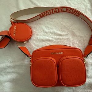Michael Kors Bold Orange Crossbody Bag